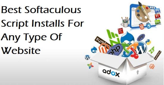 softaculous script installs
