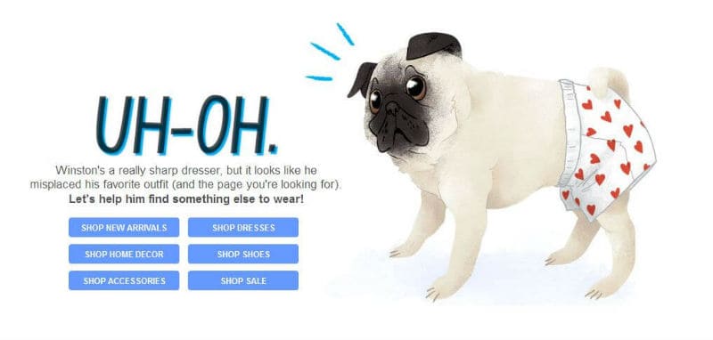 404 page