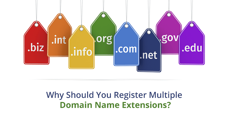 domain name, domain name extensions, multiple domain name extensions