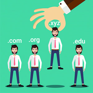 choose .xyz domain