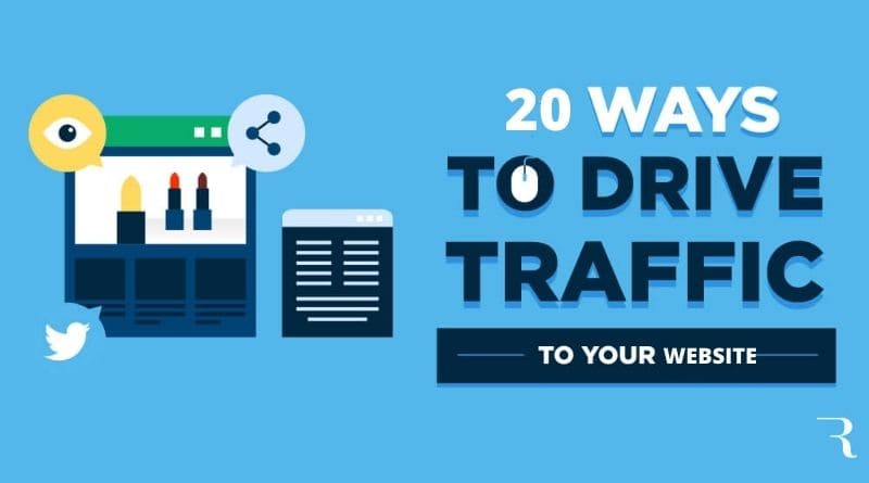 drive traffic to your website