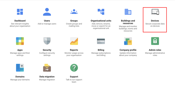 Google Admin Console