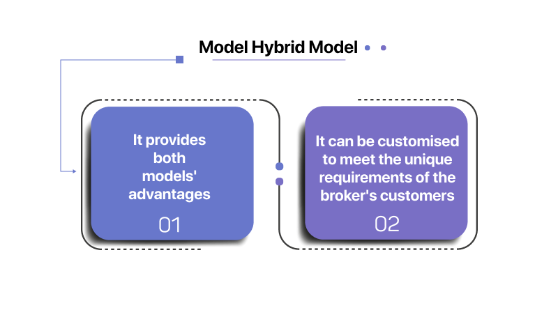 Model Hybrid Forex Broker Model