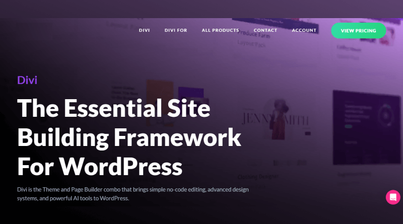 Divi WordPress page builder