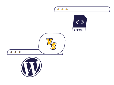 WordPress vs HTML