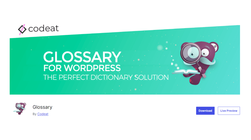 WP Glossary