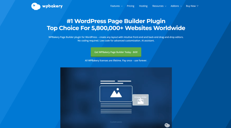 WPBakery Overview