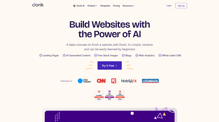 dorik-website-builder
