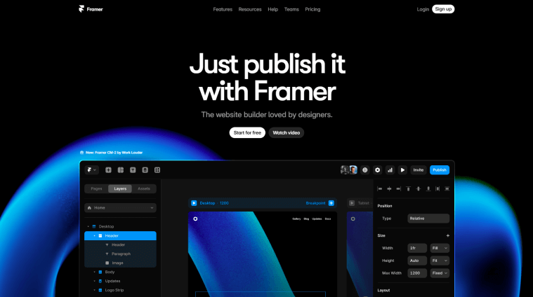 framer-website-builder