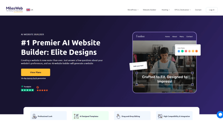 milesweb-ai-builder-for-website-uk