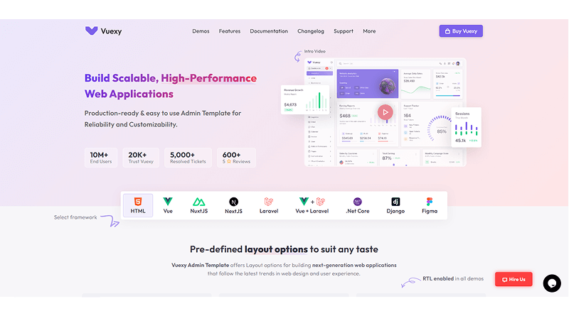 vuexy-laravel-template