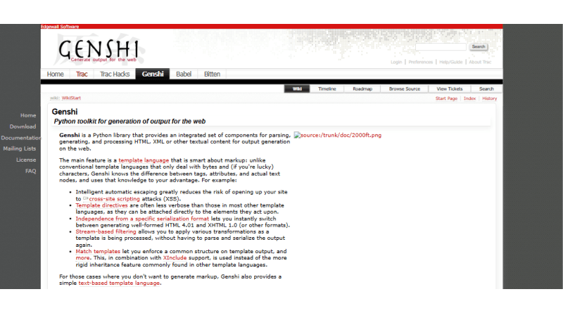 genshi-python-template-engine