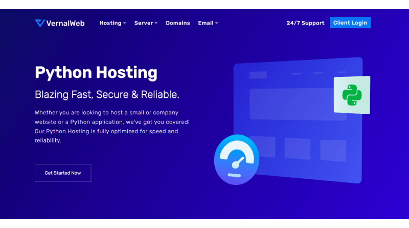 vernalweb-python-hosting
