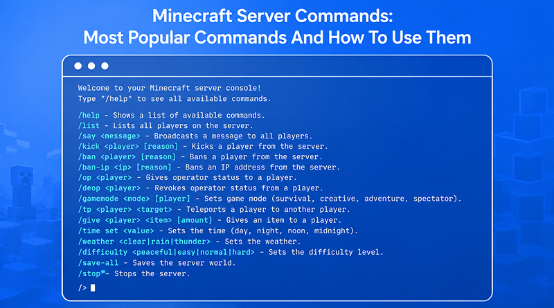 best-minecraft-server-commands