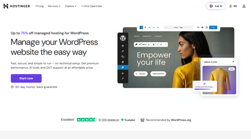 hostinger-best-free-wordpress-hosting-provider