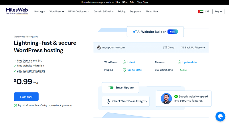 milesweb-best-free-wordpress-hosting-provider