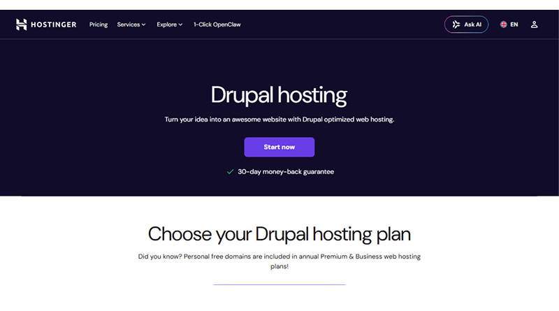 hostinger-drupal-hosting