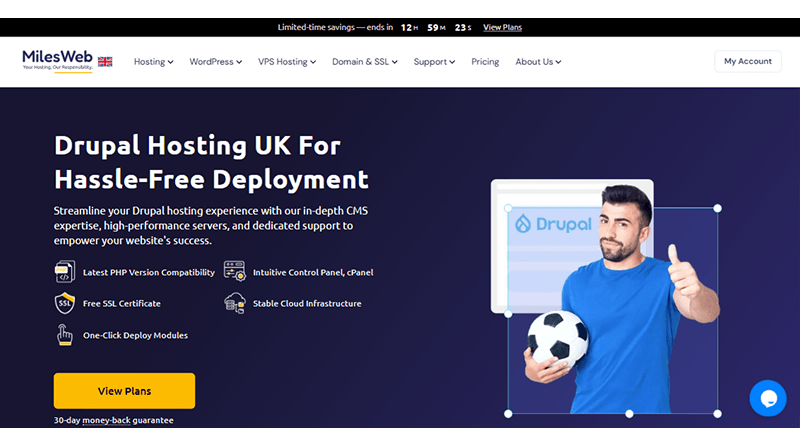 milesweb-drupal-hosting