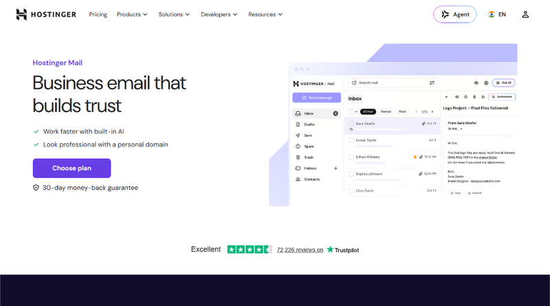 hostinger-email