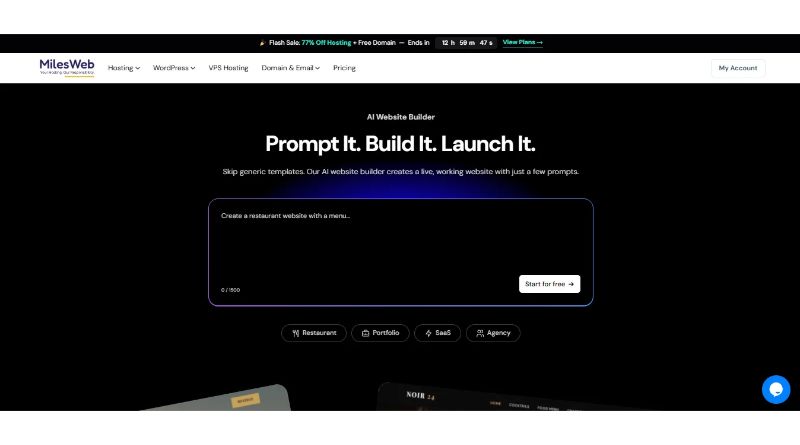 milesweb-ai-website-builder