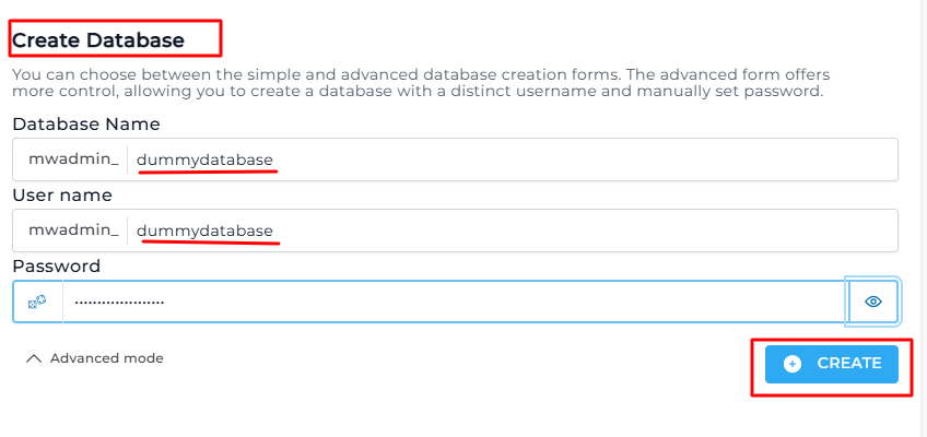 create-new-database