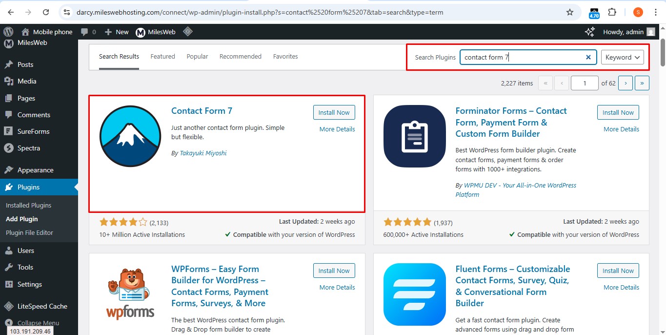 install-contact-form-7-plugin