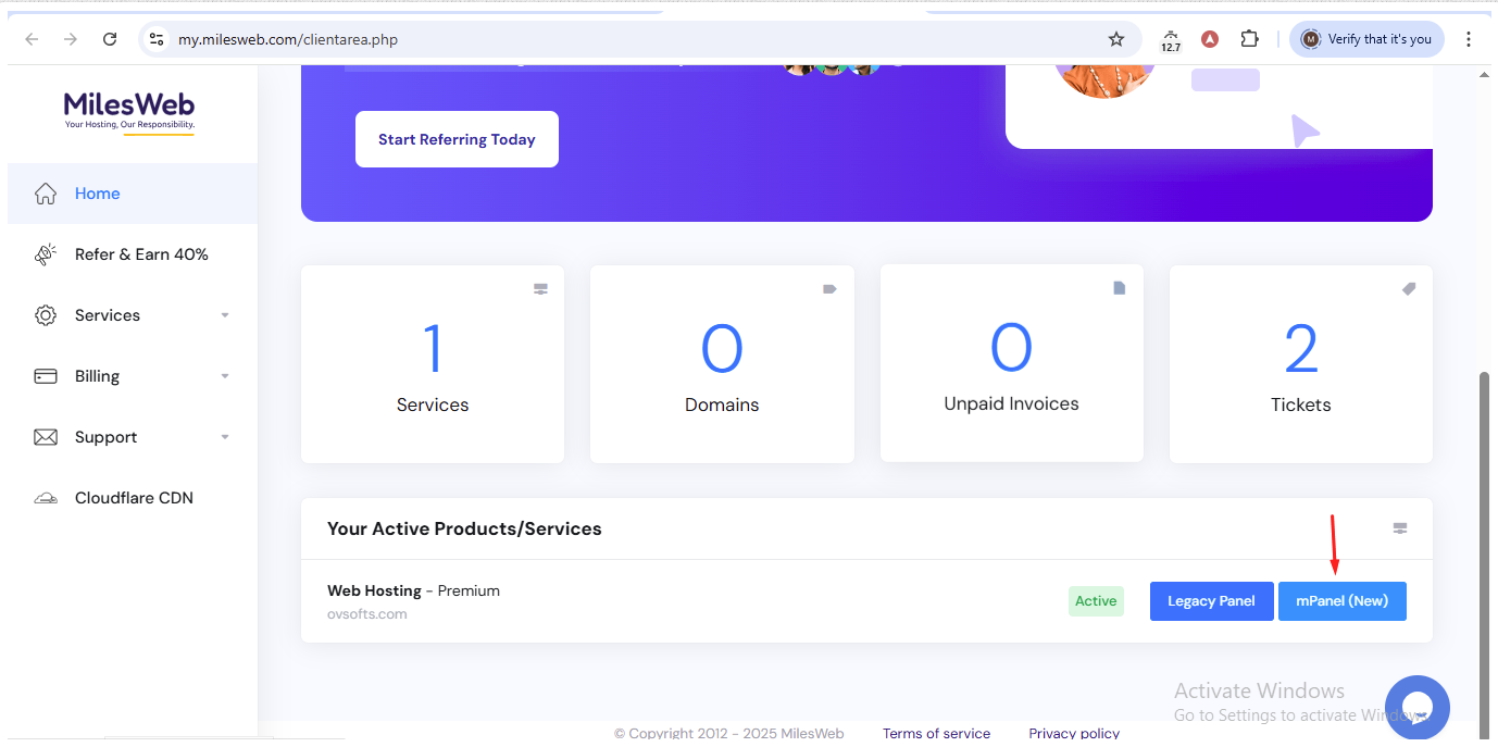 find-the-upgrade-button