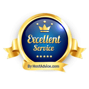 Excellent Service by HostAdvice | MilesWeb UK