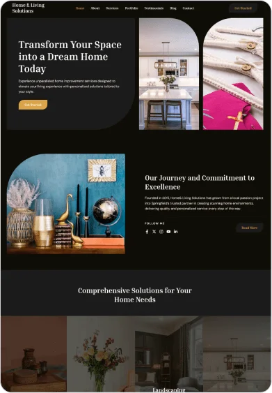 Home And Living Solutions | MilesWeb