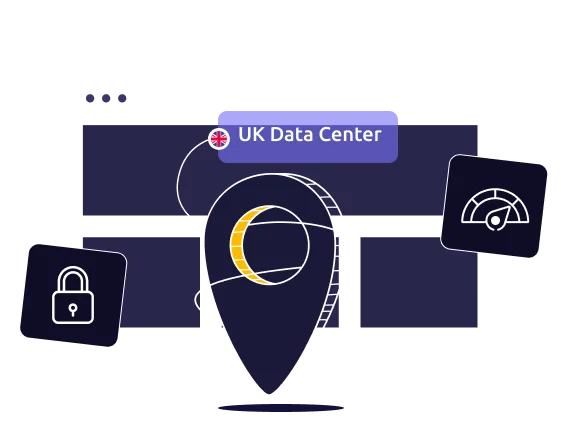 Shared Hosting Server Location in the UK | MilesWeb